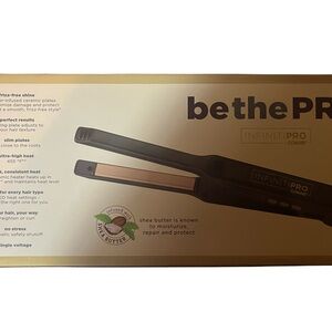 INFINITIPRO by Conair 1/2” Shea Butter Flat Iron